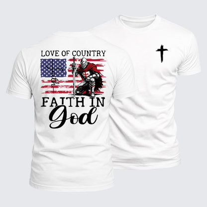 Luxe Mercerized Cotton Tee - Faith In God