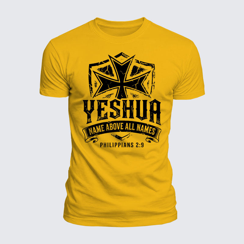 Luxe Mercerized Cotton Tee -  Yeshua Name Above All Names