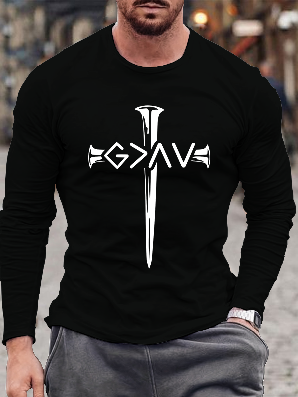 God Is Greater Than Your Highs and Lows Long Sleeve T-Shirt