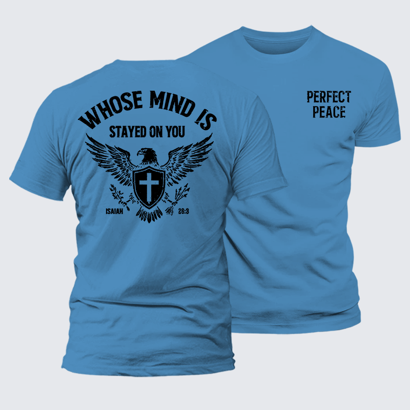 Luxe Mercerized Cotton Tee - Perfect Peace
