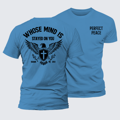 Luxe Mercerized Cotton Tee - Perfect Peace
