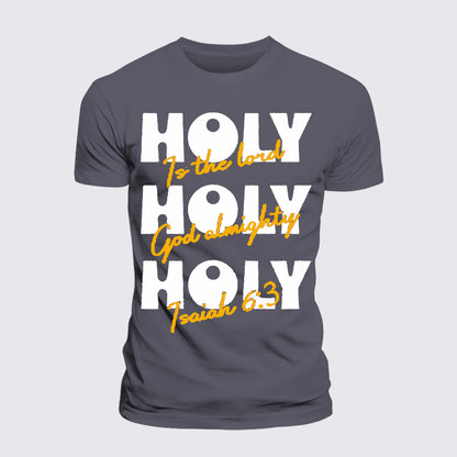 Luxe Mercerized Cotton Tee - Holy Holy Holy