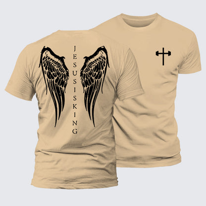 Luxe Mercerized Cotton Tee - Jesus Is King