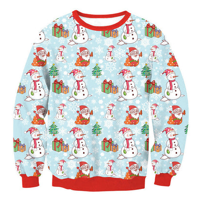 Unisex 3D Printed Christmas Sweatshirt