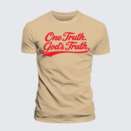 Luxe Mercerized Cotton Tee - One Truth God's Truth