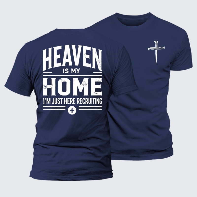 Luxe Mercerized Cotton Tee - Heaven Is My Home