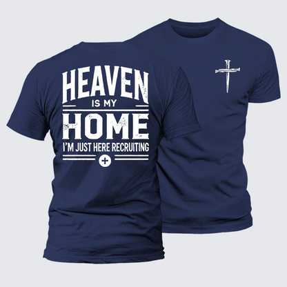 Luxe Mercerized Cotton Tee - Heaven Is My Home