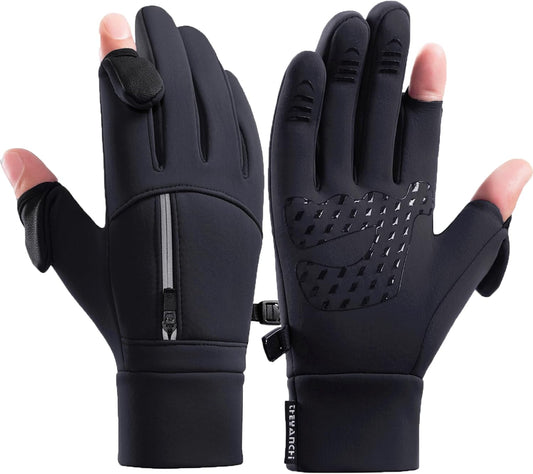 Buy 1 Get 1 Free – 2 Pairs Winter Fingerless Fishing Gloves for Men & Women