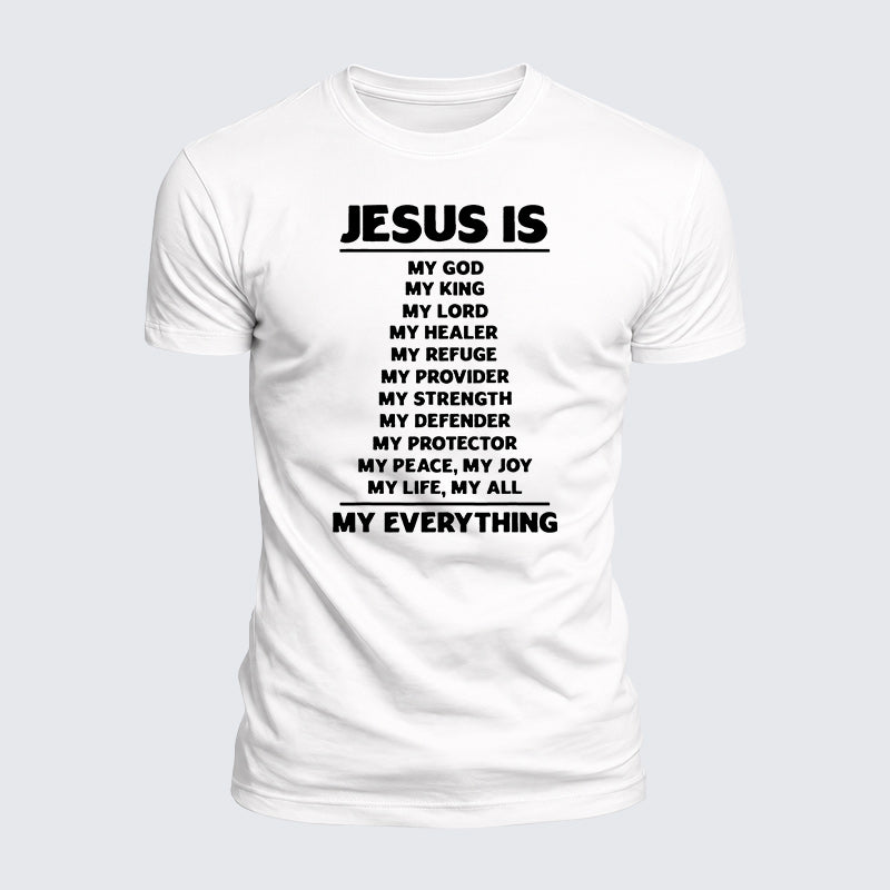 Luxe Mercerized Cotton Tee - Jesus Is My