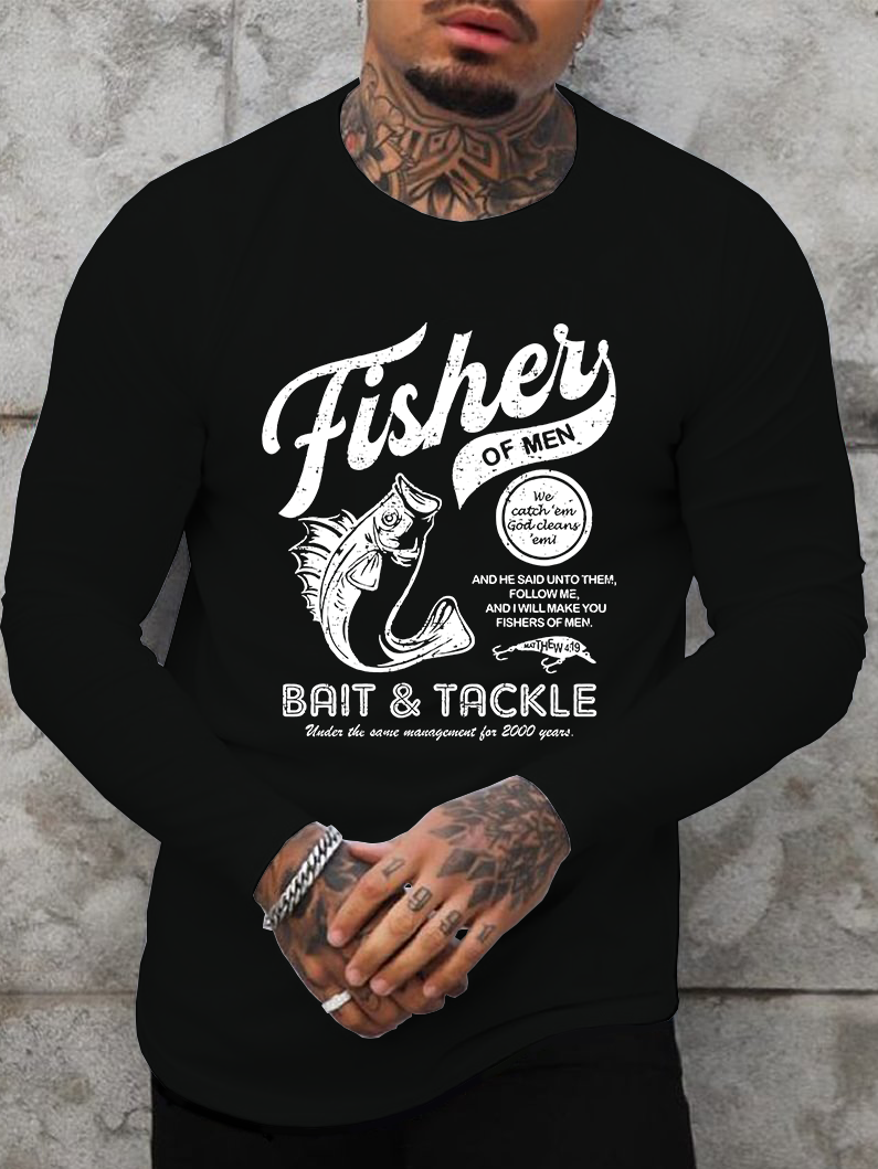 Fishey Of Men Long Sleeve T-Shirt