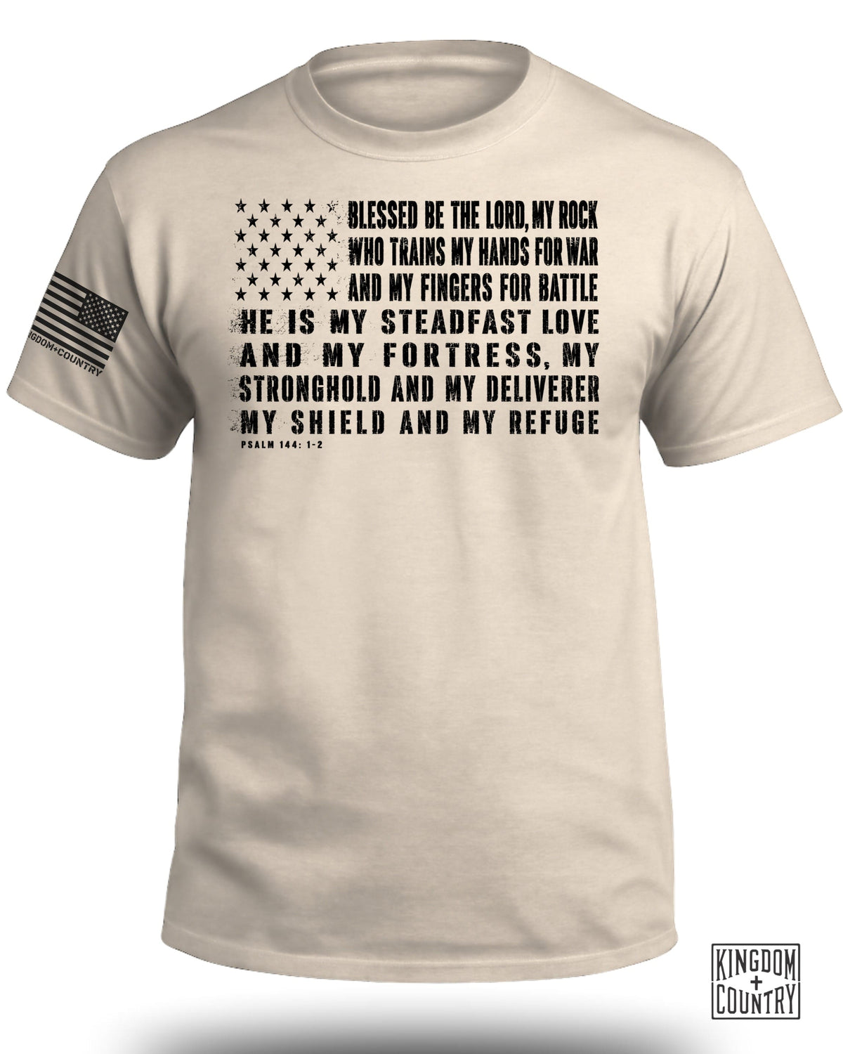 Blessed Be The Lord Flag T-Shirt
