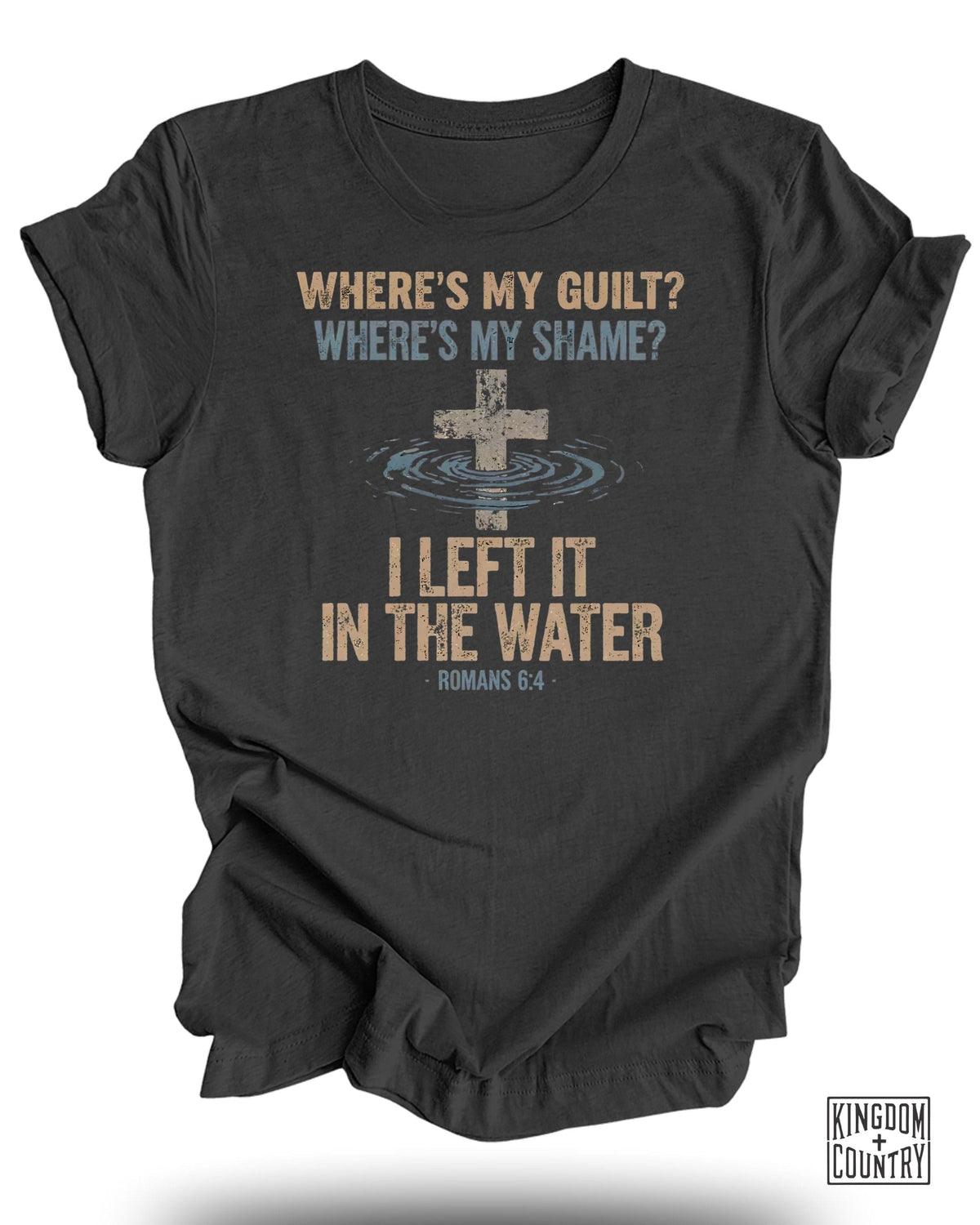 No Guilt No Shame - Left It In The Water T-Shirt