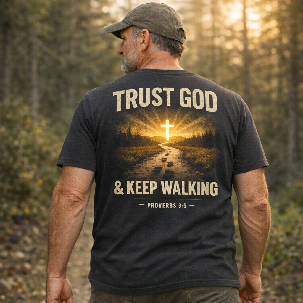 Trust God and Keep Walking T-Shirt