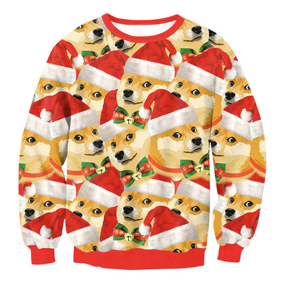 Unisex 3D Printed Christmas Sweatshirt