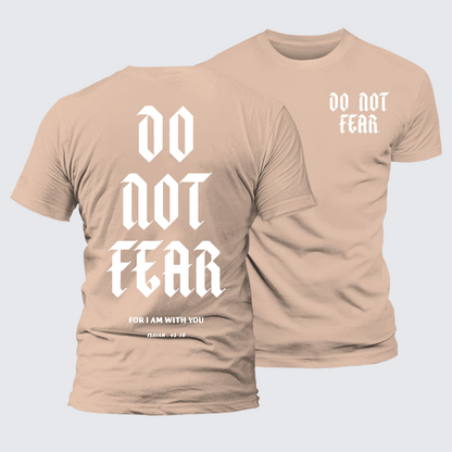 Luxe Mercerized Cotton Tee - Do Not Fear