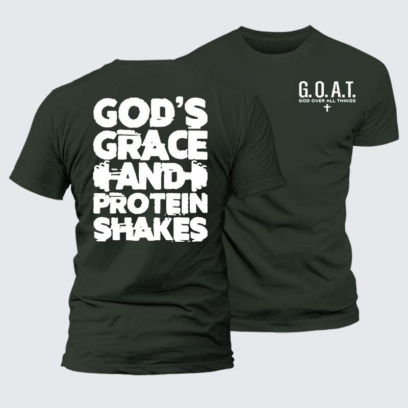 Luxe Mercerized Cotton Tee - Gym Faith