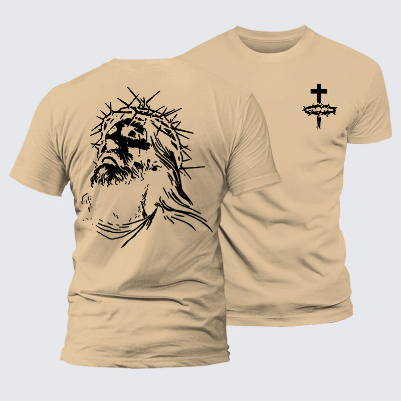 Luxe Mercerized Cotton Tee - Vintage Crown of Thorns
