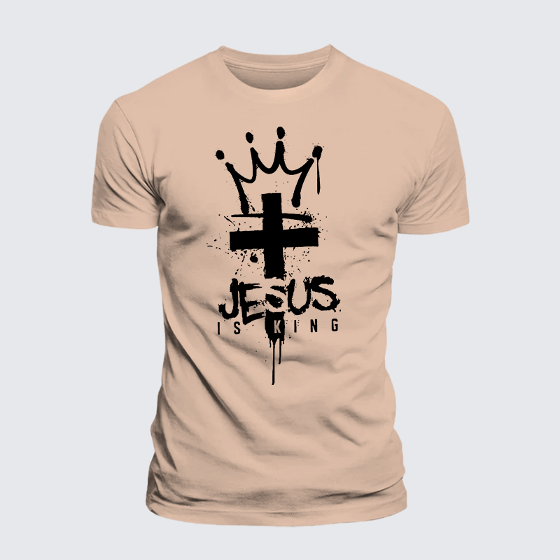 Luxe Mercerized Cotton Tee - Jesus Is King