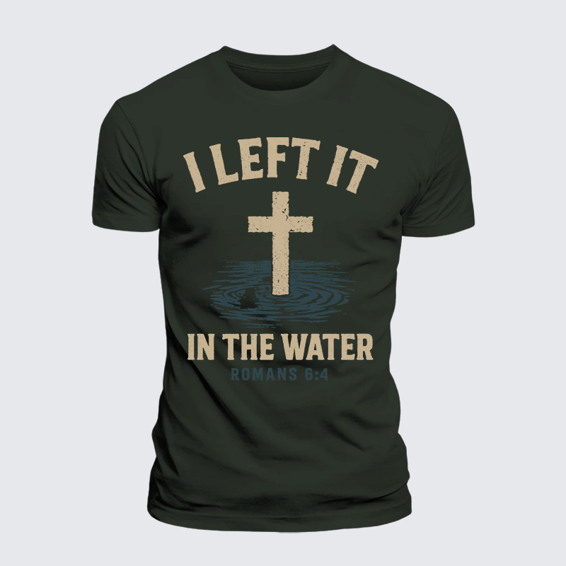 Luxe Mercerized Cotton Tee - I Left It In The Water