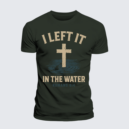 Luxe Mercerized Cotton Tee - I Left It In The Water