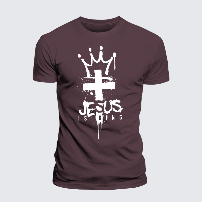 Luxe Mercerized Cotton Tee - Jesus Is King