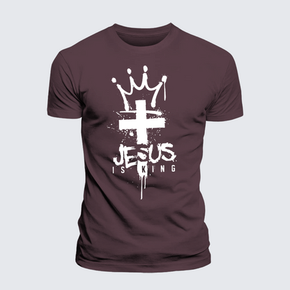 Luxe Mercerized Cotton Tee - Jesus Is King