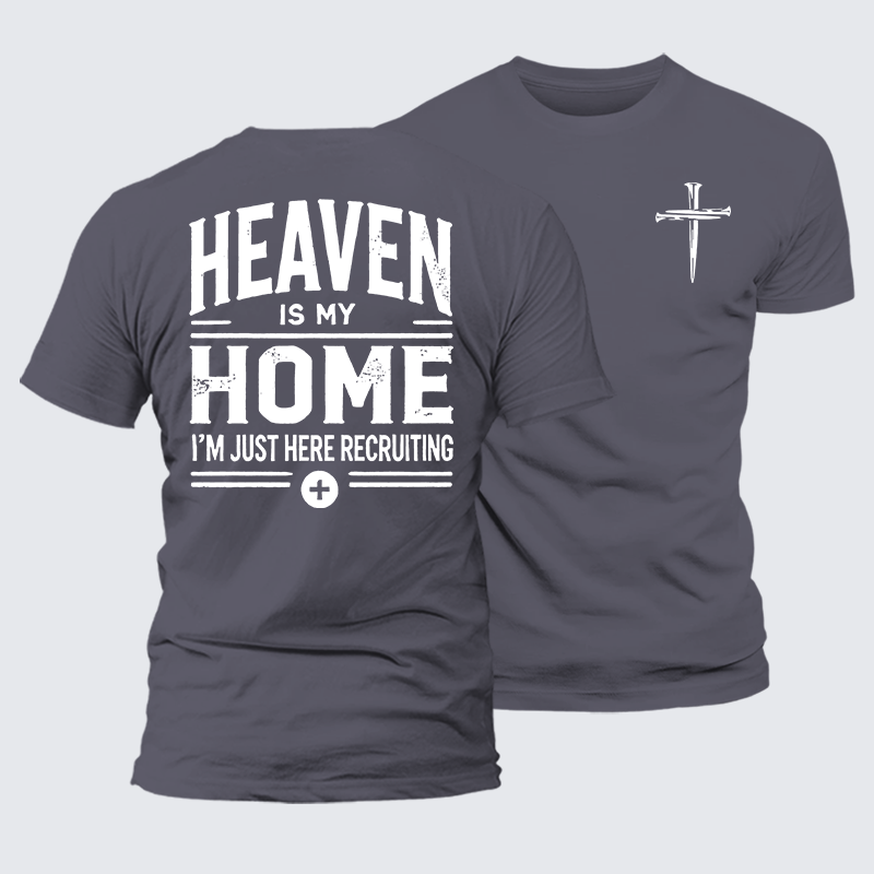 Luxe Mercerized Cotton Tee - Heaven Is My Home