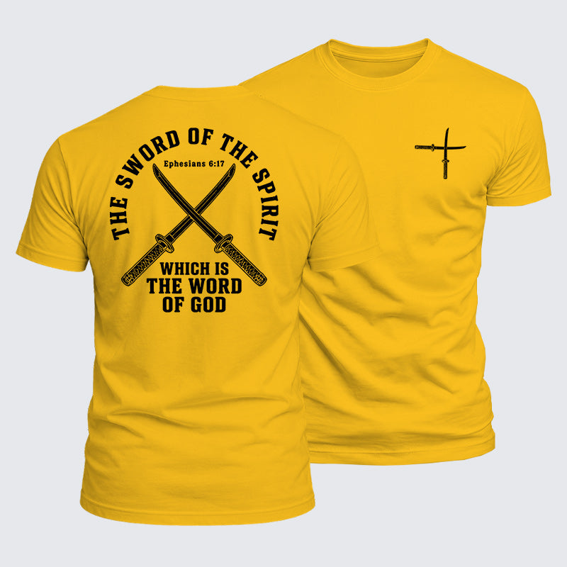 Luxe Mercerized Cotton Tee - The Sword Of The Spirit