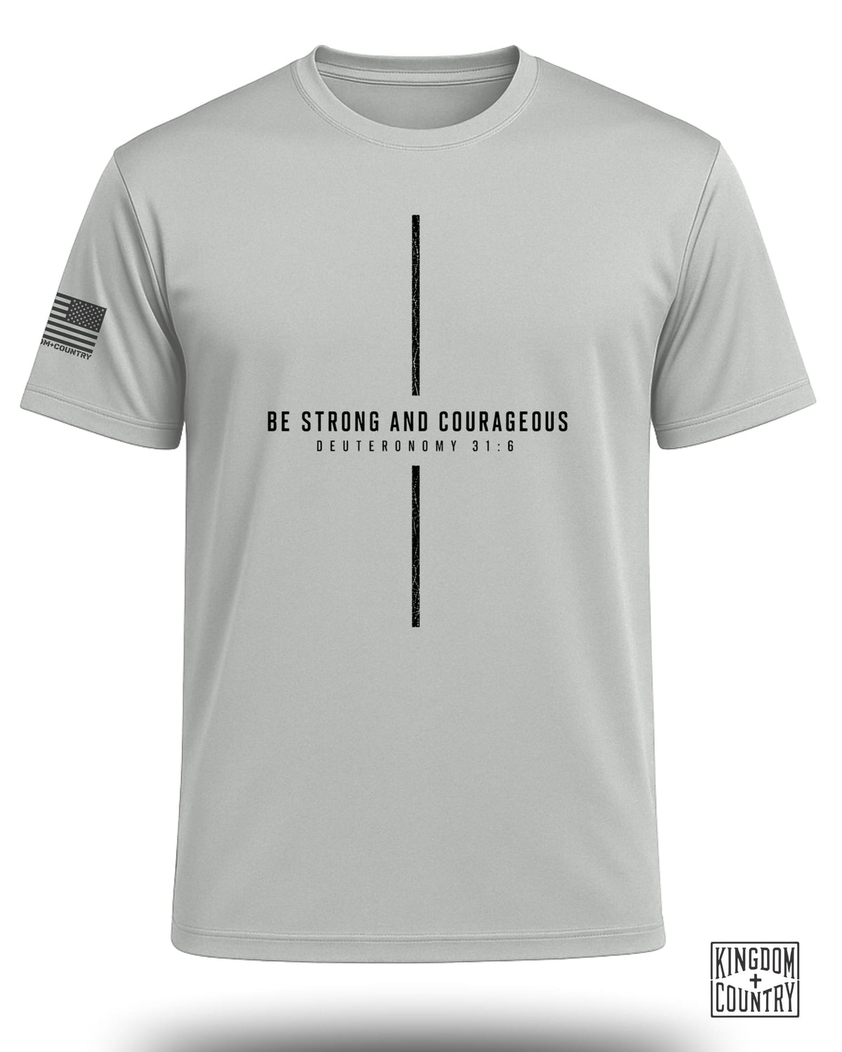 Be Strong And Courageous Performance Shirt