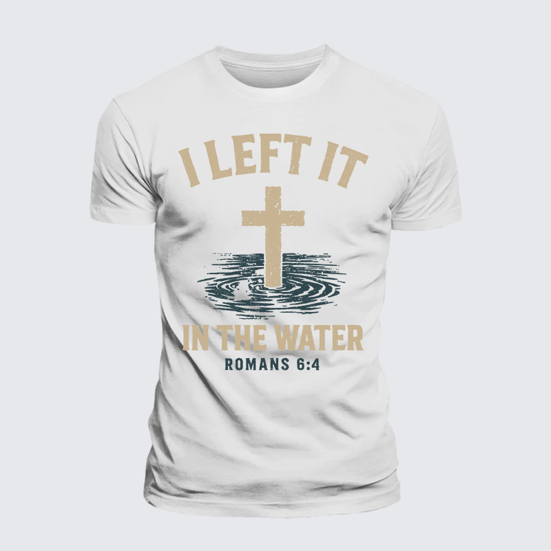 Luxe Mercerized Cotton Tee - I Left It In The Water