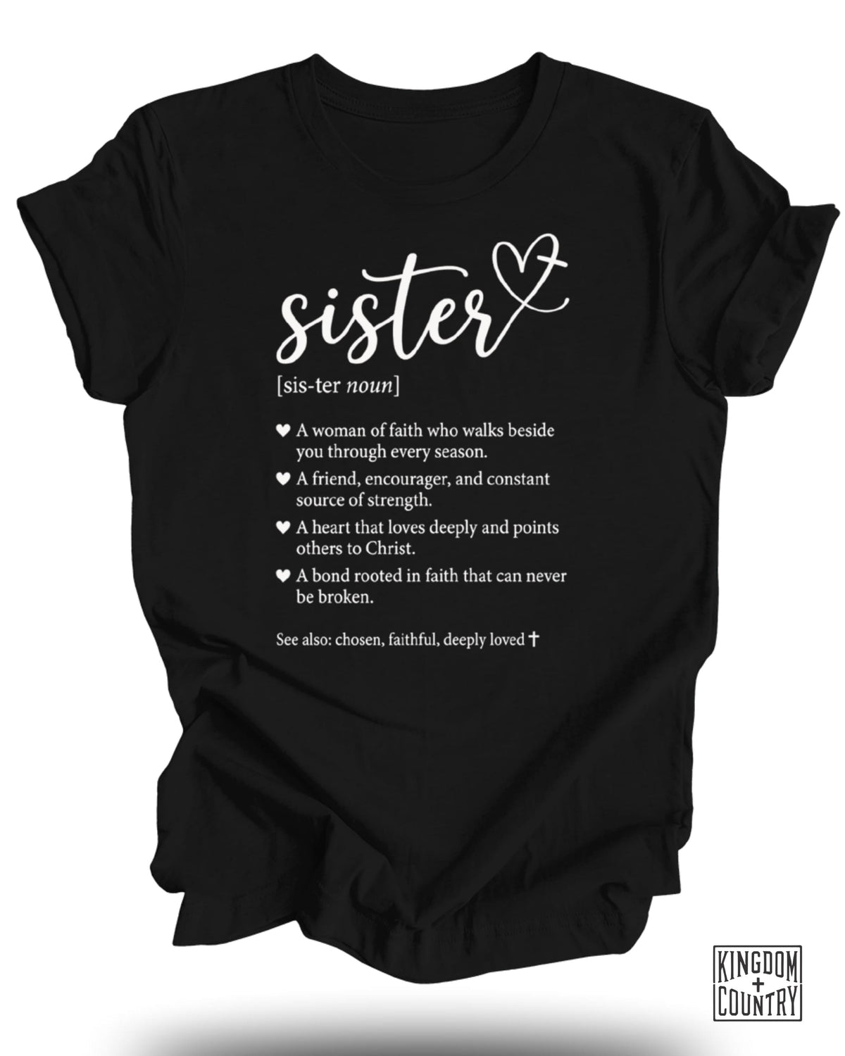 Christian Sister Definition T-Shirt