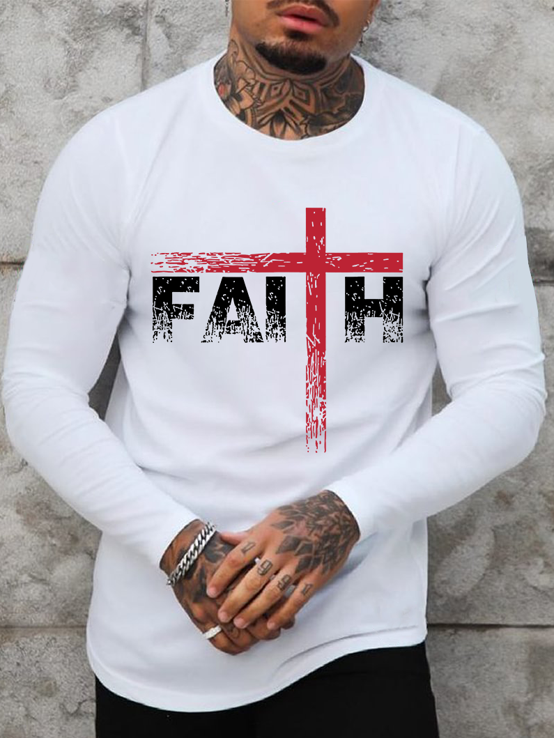 Faith Cross Long Sleeve
