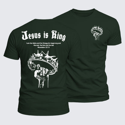 Luxe Mercerized Cotton Tee - Jesus is King