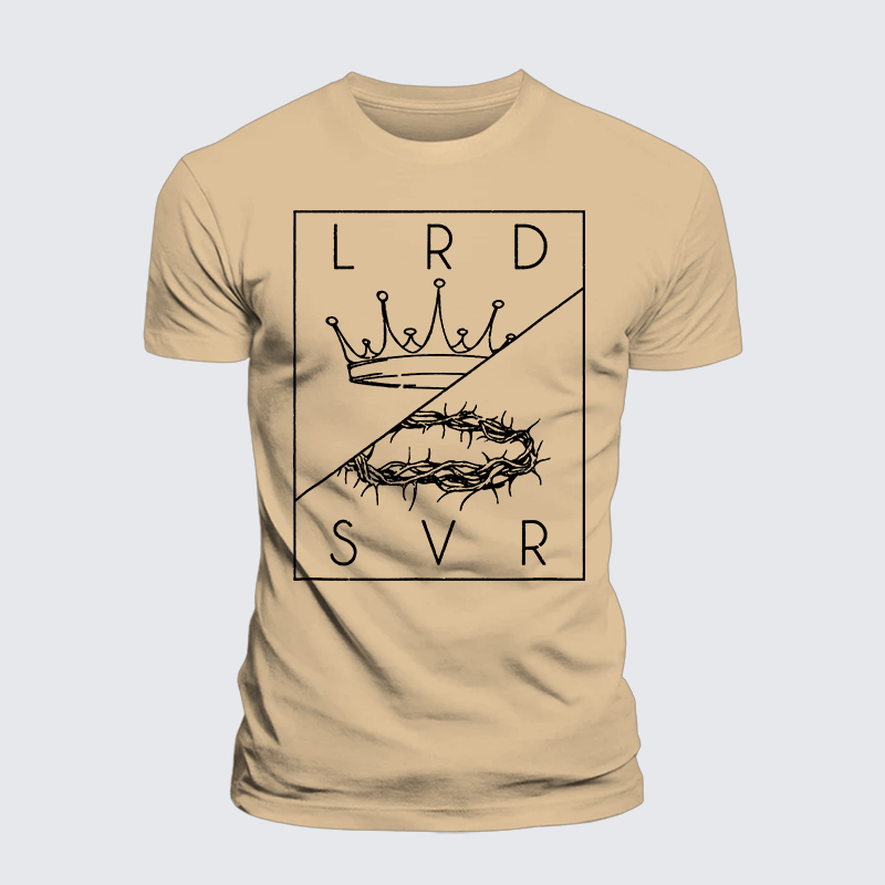 Luxe Mercerized Cotton Tee - Lord Savior