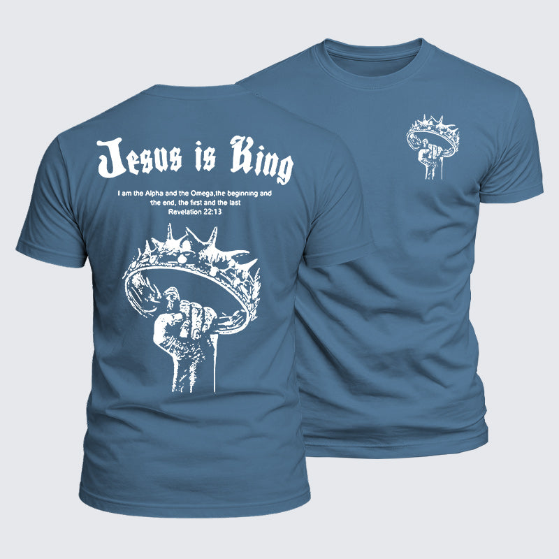 Luxe Mercerized Cotton Tee - Jesus is King