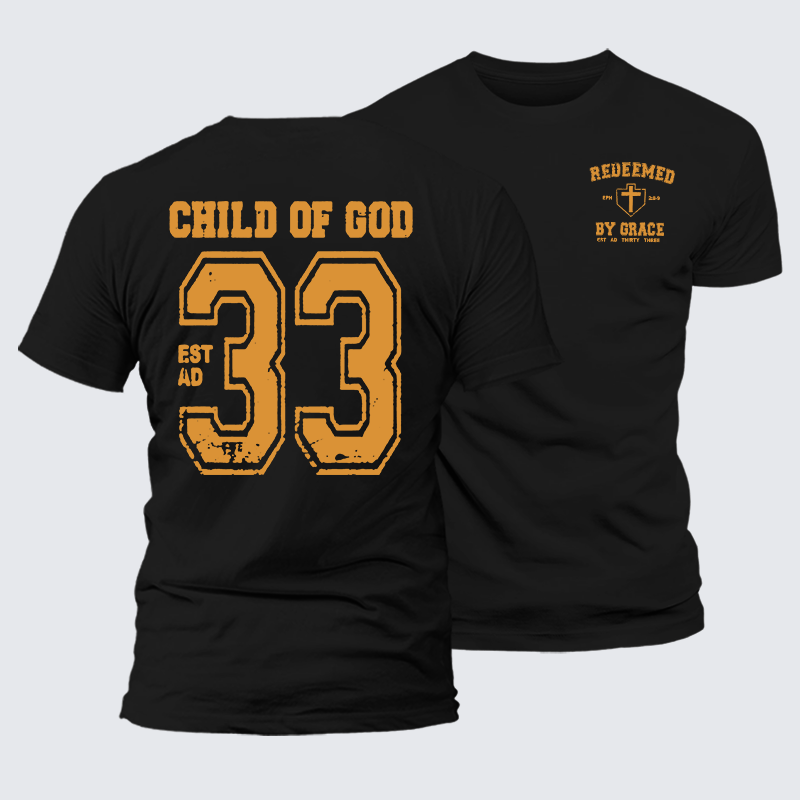 Luxe Mercerized Cotton Tee - Redeemed By Grace