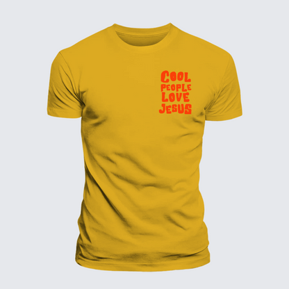 Luxe Mercerized Cotton Tee - Cool People Love Jesus
