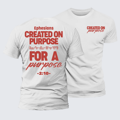 Luxe Mercerized Cotton Tee - Created On Purpose
