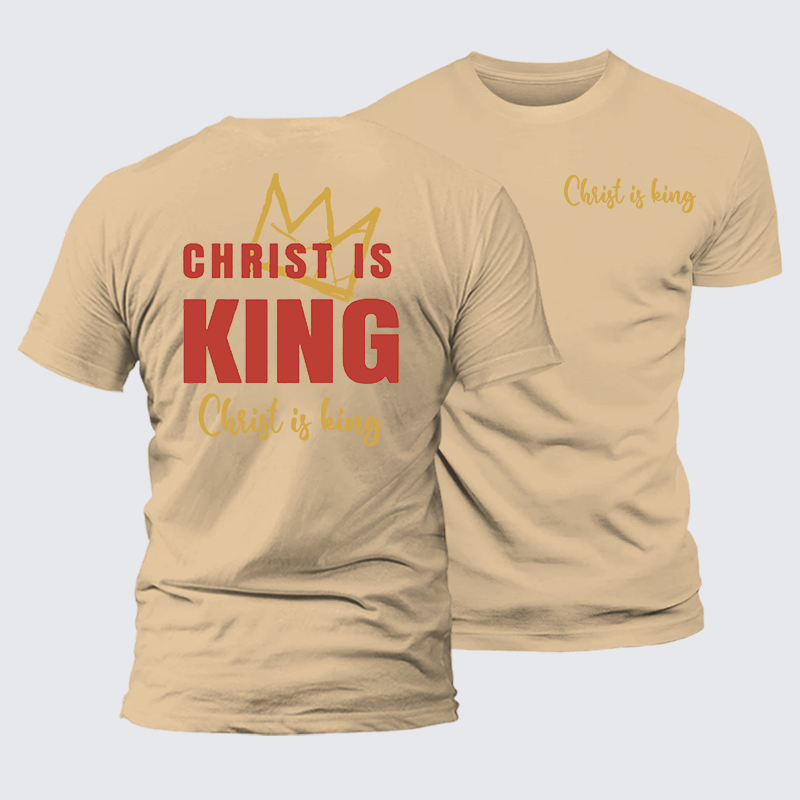 Luxe Mercerized Cotton Tee - Christ Is King