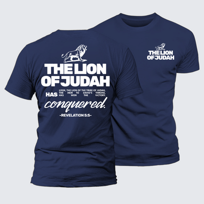 Luxe Mercerized Cotton Tee - The Lion Of Judah