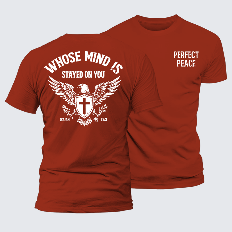 Luxe Mercerized Cotton Tee - Perfect Peace