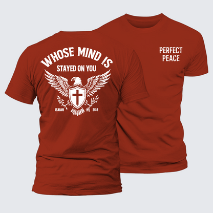 Luxe Mercerized Cotton Tee - Perfect Peace
