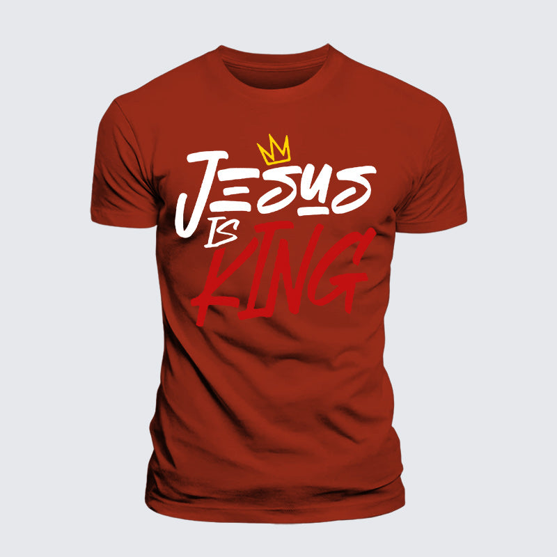 Luxe Mercerized Cotton Tee - Jesus Is King