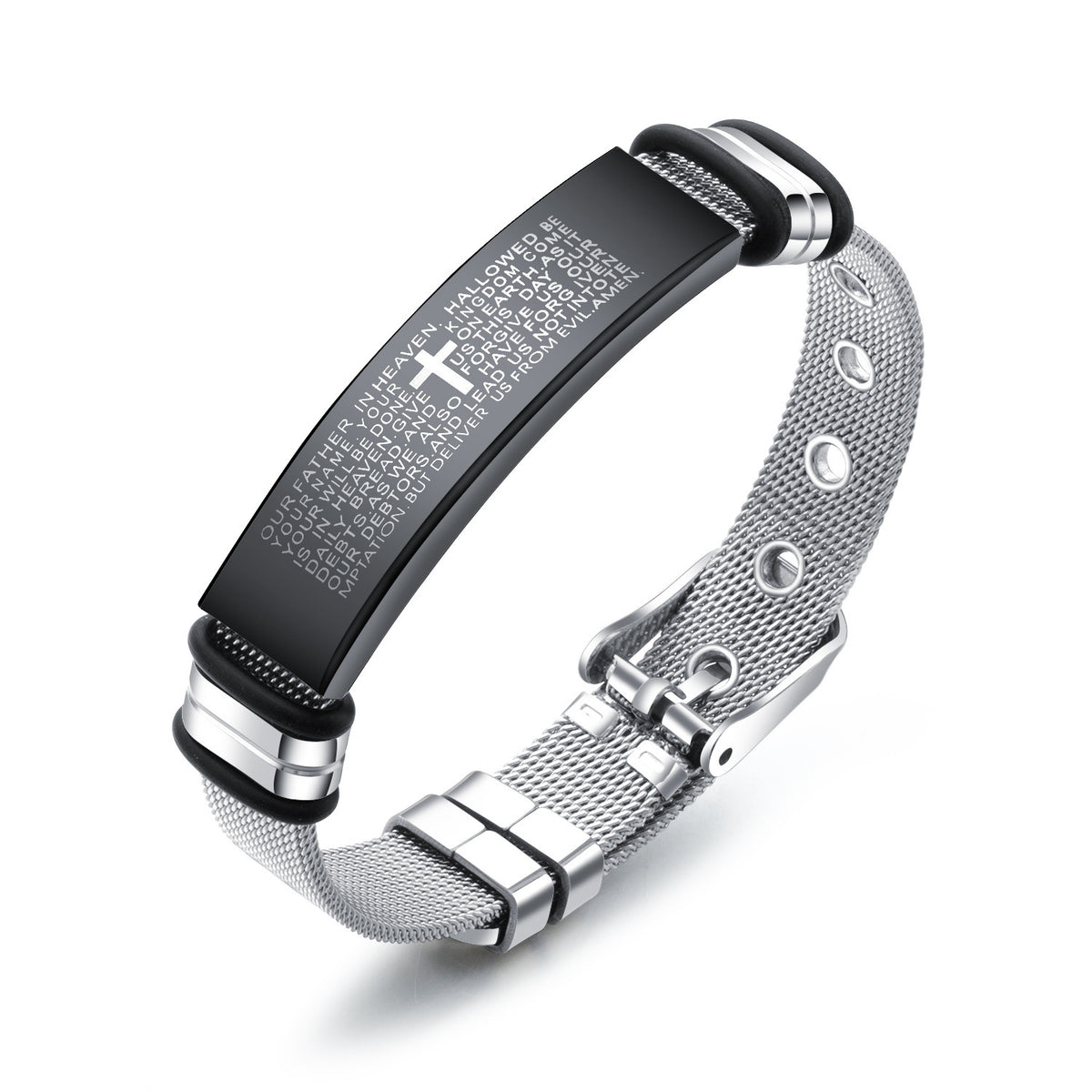 Bible Cross Bracelet