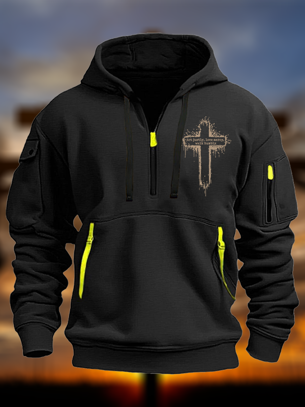 Micah 6:8  Jesus God Christian Zipper Hoodies