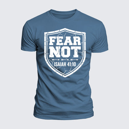 Luxe Mercerized Cotton Tee - Fear Not Isaiah 41:10
