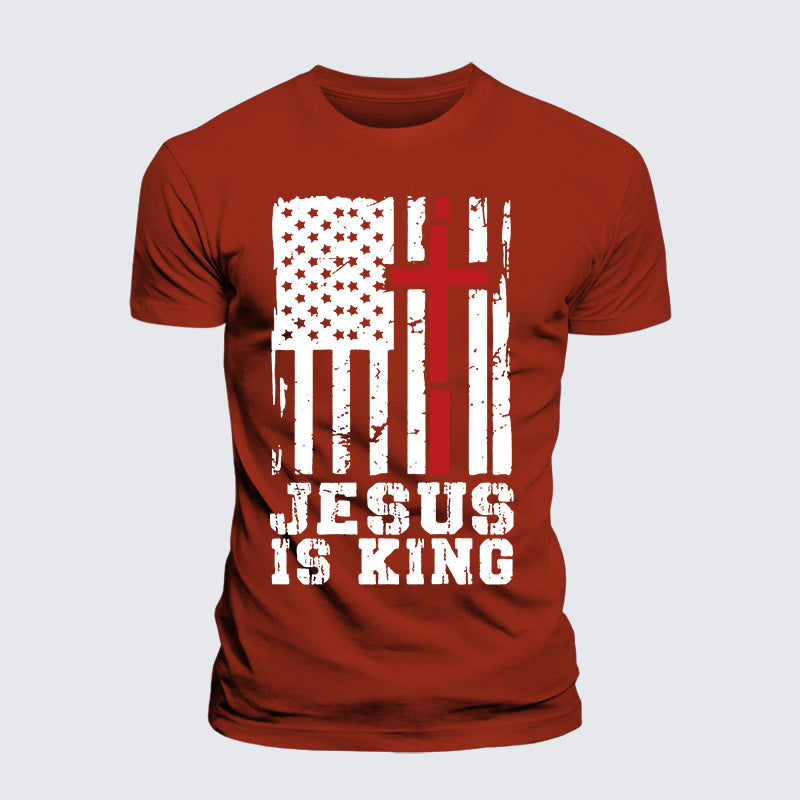 Luxe Mercerized Cotton Tee - Jesus Is King
