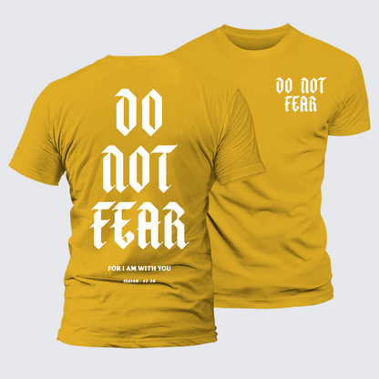 Luxe Mercerized Cotton Tee - Do Not Fear