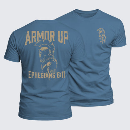 Luxe Mercerized Cotton Tee - Armor Up