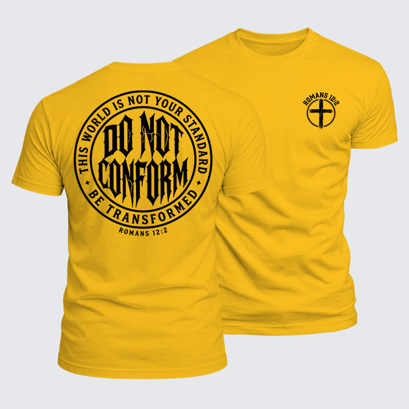 Luxe Mercerized Cotton Tee - Do Not Conform